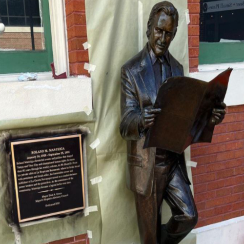 Bronze Statue in Yibor